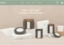 build squarespace candle store website handmade products website